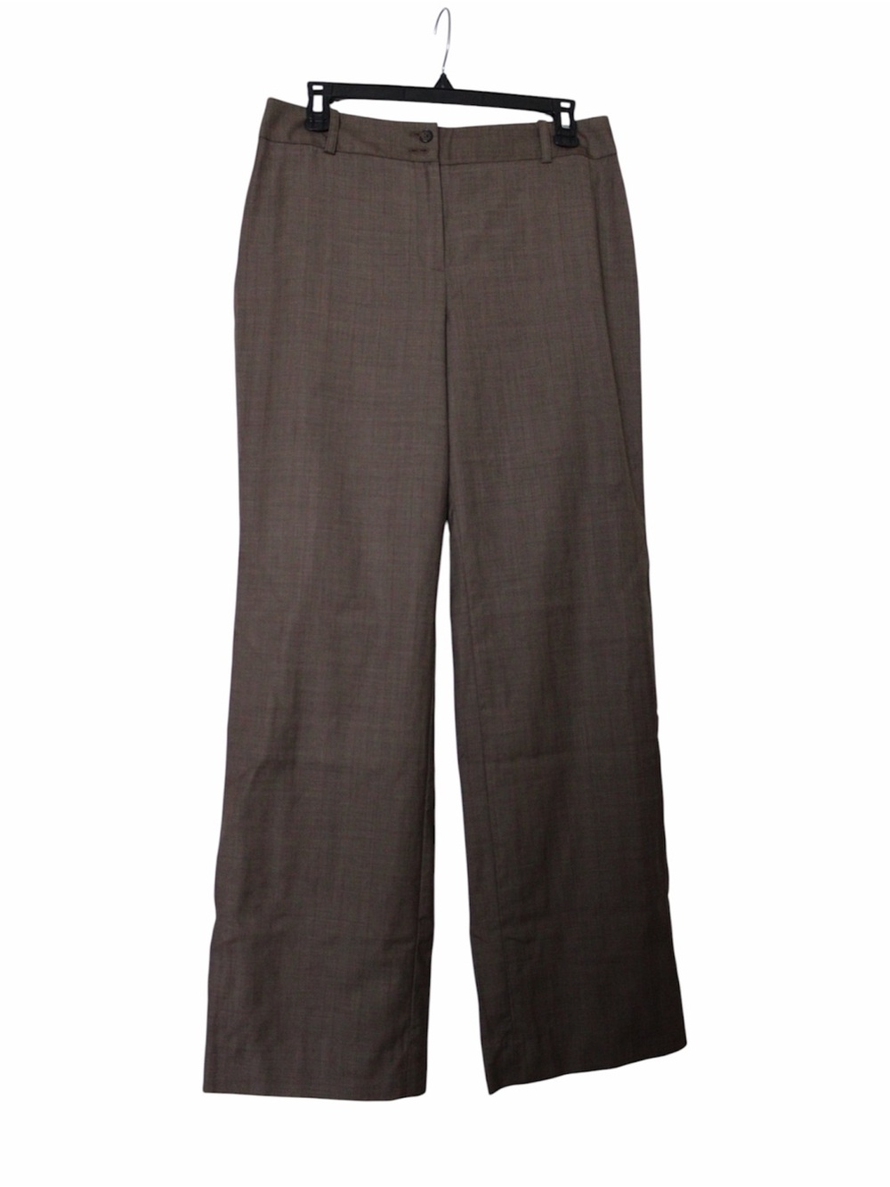 Ann Taylor LOFT Brown Wool
Blend Dress Pants Women's Size 8
Straight Leg